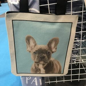 Dog portrait tote bag