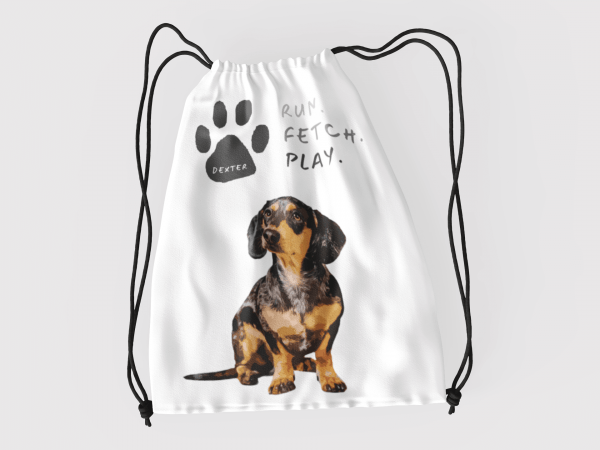 personalised toy bag for dogs